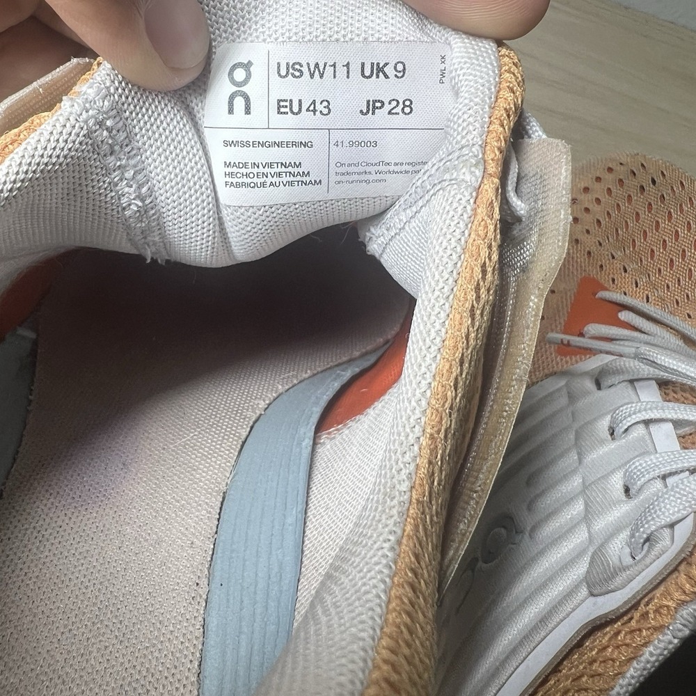 On Running Cloudswift Shoe Copper Frost 41.99003 Shoes Sneakers Women's Size 11 - Picture 10 of 10